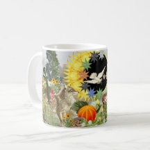Tasse classique de café d'éclipse solaire
