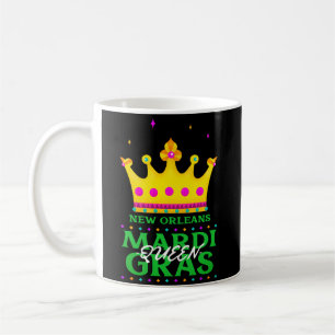 Tasse classique de la Reine du Mardi Gras de La No