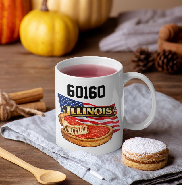 Tasse Classique de l'Illinois (Home is Illinois—And It Tastes Like This)
