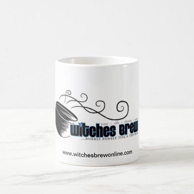 Tasse classique de logo de Brew de sorcières (Centre)