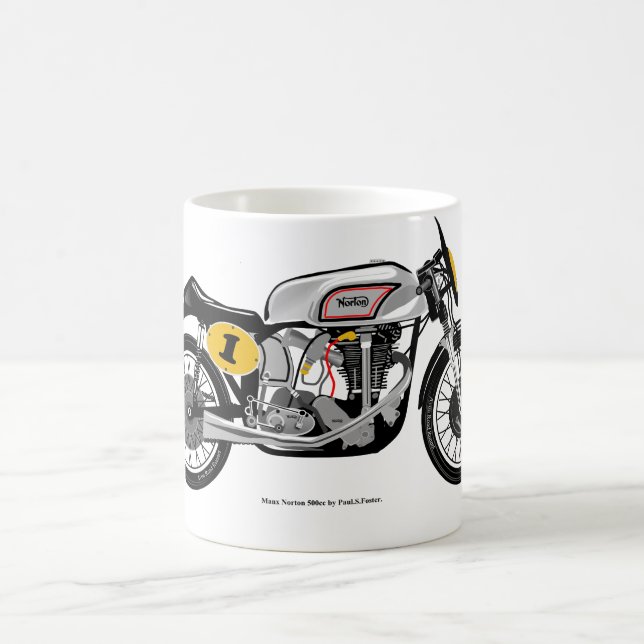 Tasse classique de moto (Centre)