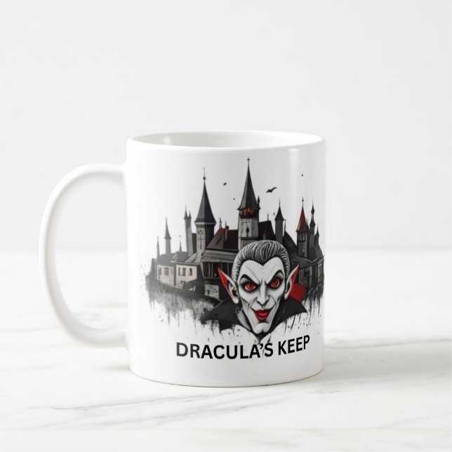 Tasse Classique Dracula Vampire (Gauche)