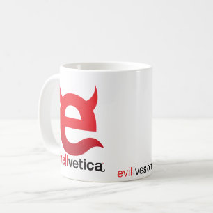 Tasse Classique « e » Rouge Maléfique