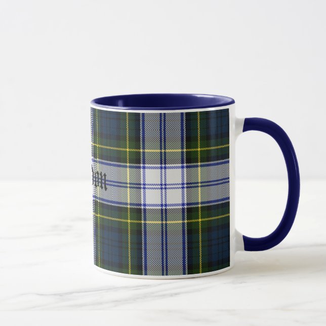 Tasse classique faite sur commande de plaid de (Droite)