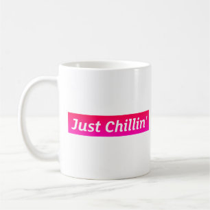 Tasse Classique "Juste en Train de Se Détendre"