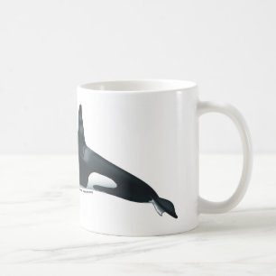 Tasse classique masculine d'épaulard