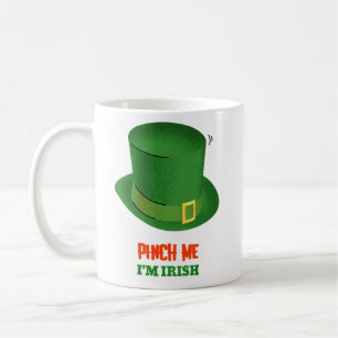 Tasse Classique 'Pincez-Moi Je Suis Irlandais'