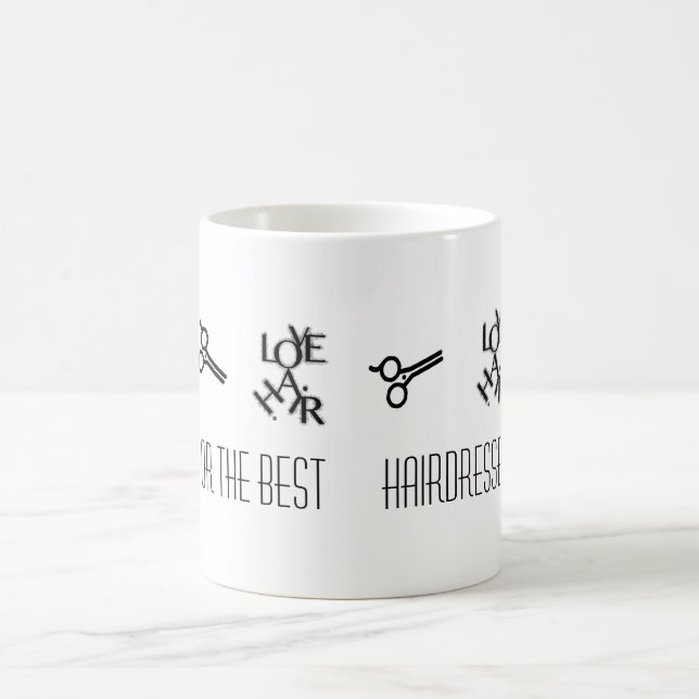 Tasse classique pour le coiffeur (Centre)