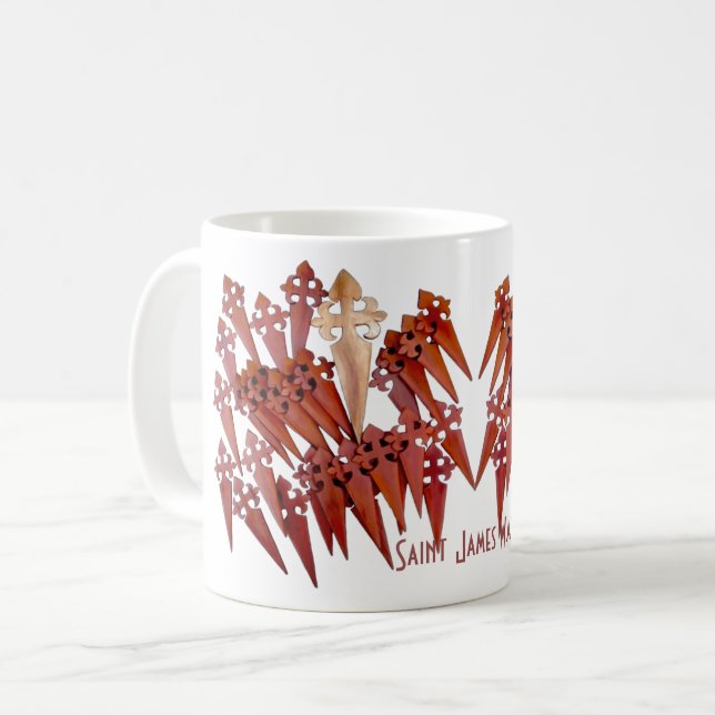 Tasse Classique Saint James Way (Devant gauche)