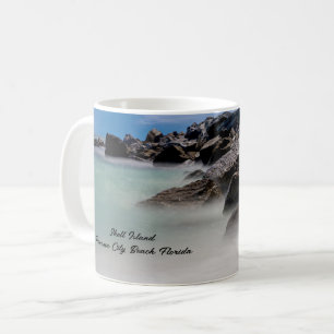 Tasse Classique Shell Island Rocks And Waves