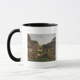 Tasse Claude Monet   une basse cour en Normandie