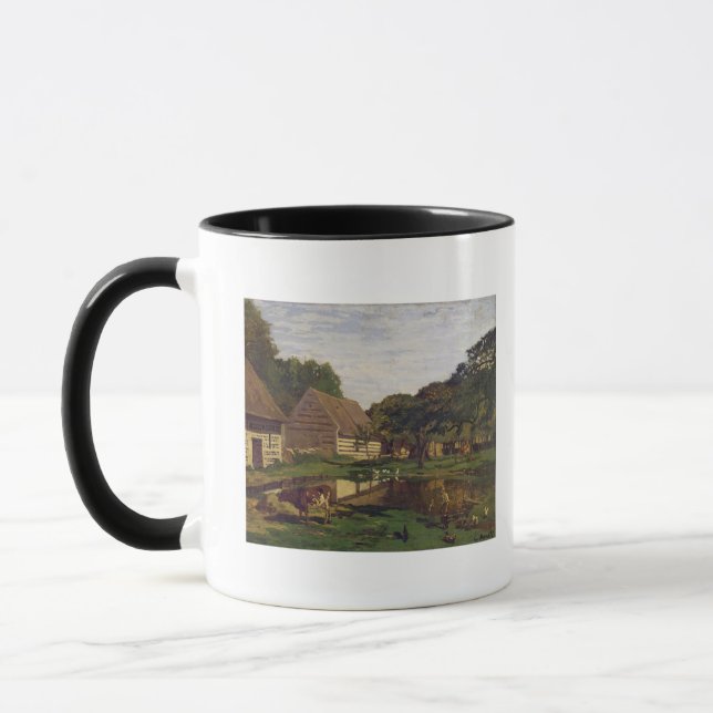 Tasse Claude Monet | une basse cour en Normandie (Gauche)