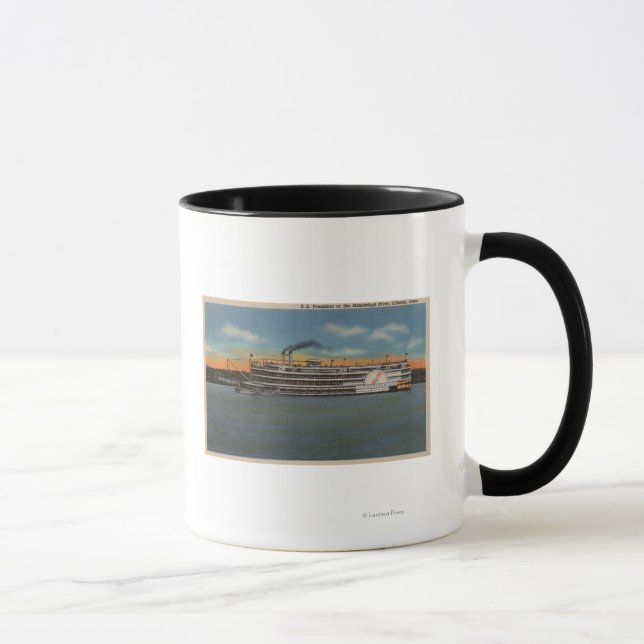 Tasse Clinton, IA - Vue de S.S.President (Droite)