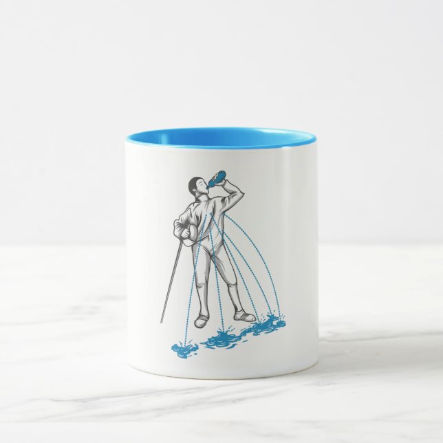 TASSE CLÔTURE DE L'HUMOUR DE SÉANCE D'ENTRAÎNEMENT DE (Centre)