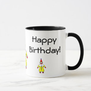 Tasse Clown de joyeux anniversaire