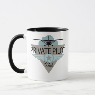 Tasse Club de pilote privé