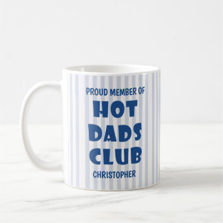 TASSE CLUB DES PAPAS CHAUDS Nom personnalisé pour 