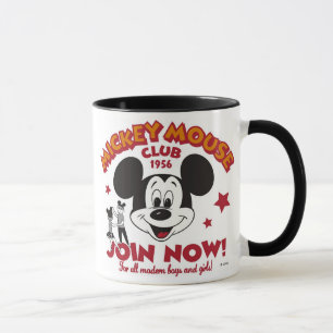 Tasse Club Mickey Mouse "Adhérez maintenant"