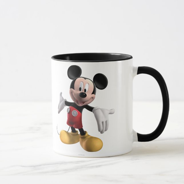 Tasse Clubhouse Mickey Mouse | Bienvenue (Droite)