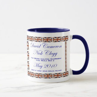 Tasse Coalition de ~ de Nick Clegg de ~ de David Cameron