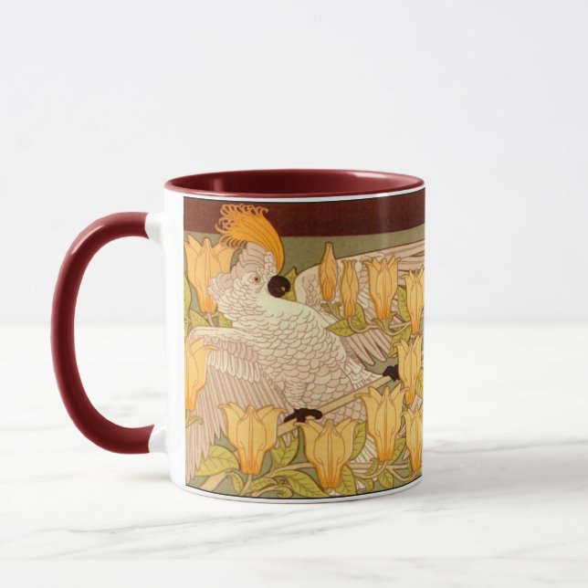 Tasse Cockatoo Art Nouveau (Gauche)