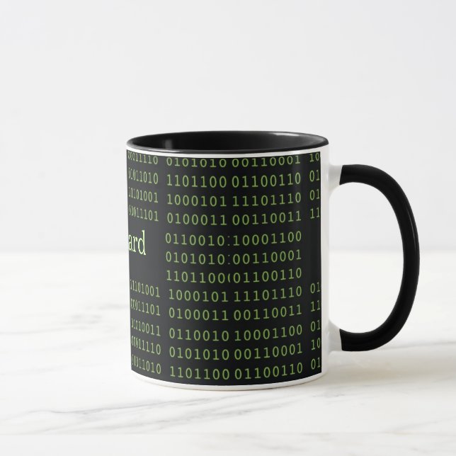 Tasse Code binaire personnalisé (Droite)