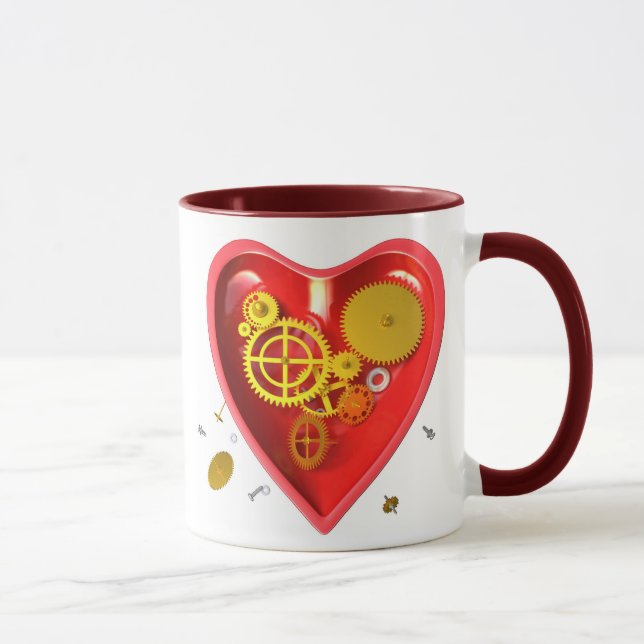 Tasse coeur de cyborg (Droite)