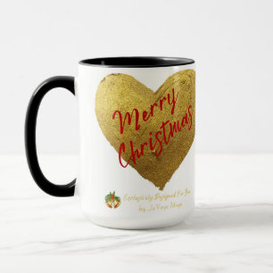 Tasse coeur de Noël Jevays Combo