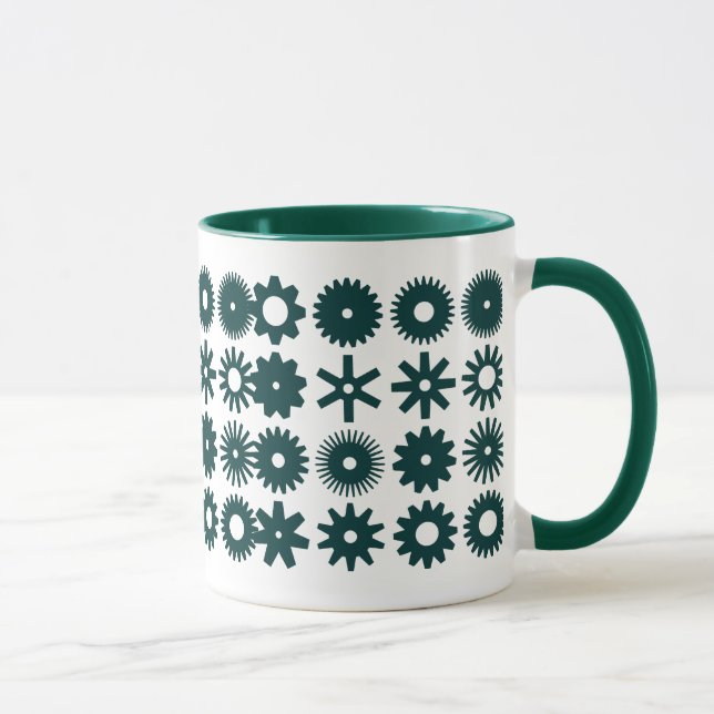 Tasse Cogs - Chasseur vert (Droite)