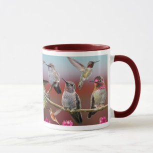 Tasse Colibri d'Anna et colibri roux