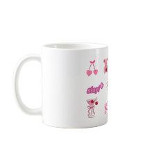 Tasse Collage Autocollant Fille Mignonne