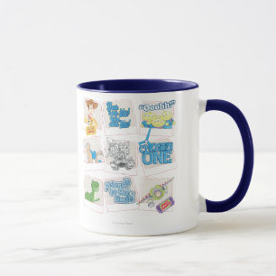 Tasse Collage de photos de l'histoire de jouets