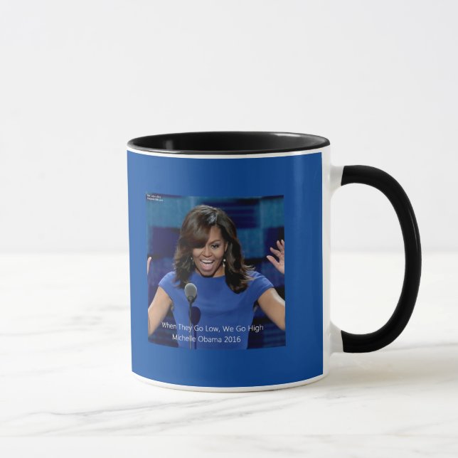 Tasse Collectif Michelle Obama "We Go High" (Droite)