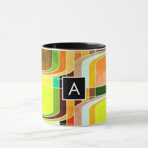 Tasse Coloré Funky Retro Inspiré