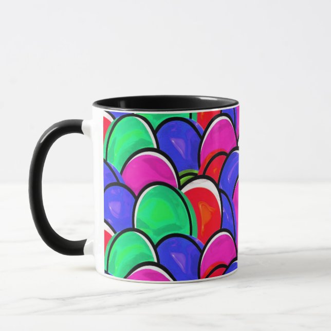 Tasse colorée de Pâques (Gauche)