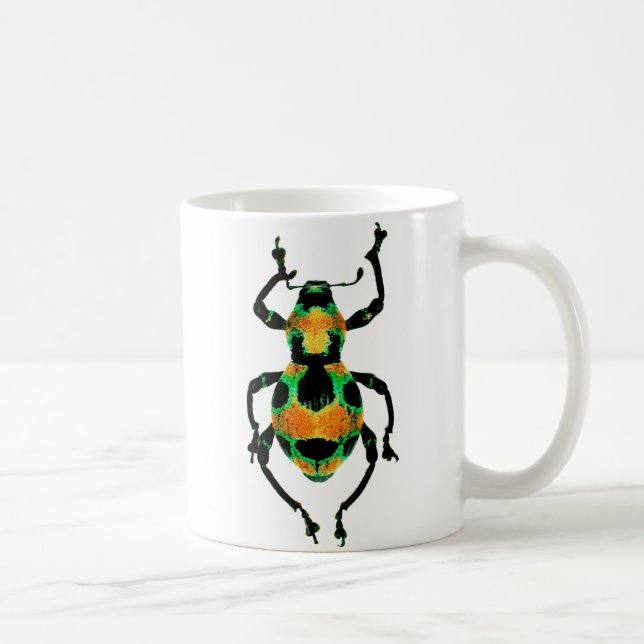 Tasse colorée de scarabée (Droite)