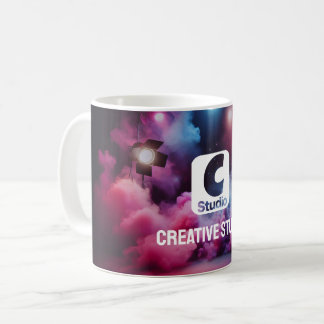 Tasse colorée et audacieuse avec design créatif po