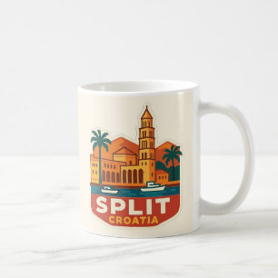 Tasse colorée Split Croatie