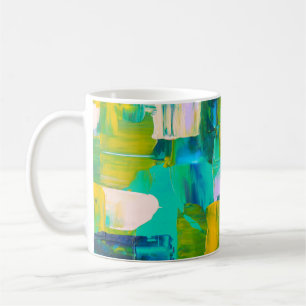 Tasse Colour Rush Abstract Oil Paint VI