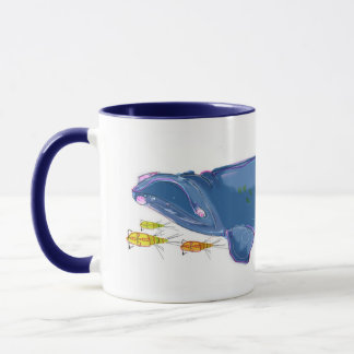 Tasse combinée de 11oz "de baleine droite