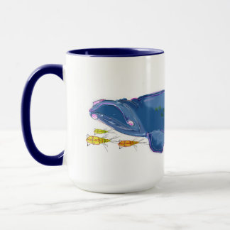 Tasse combinée de 15oz "de baleine droite