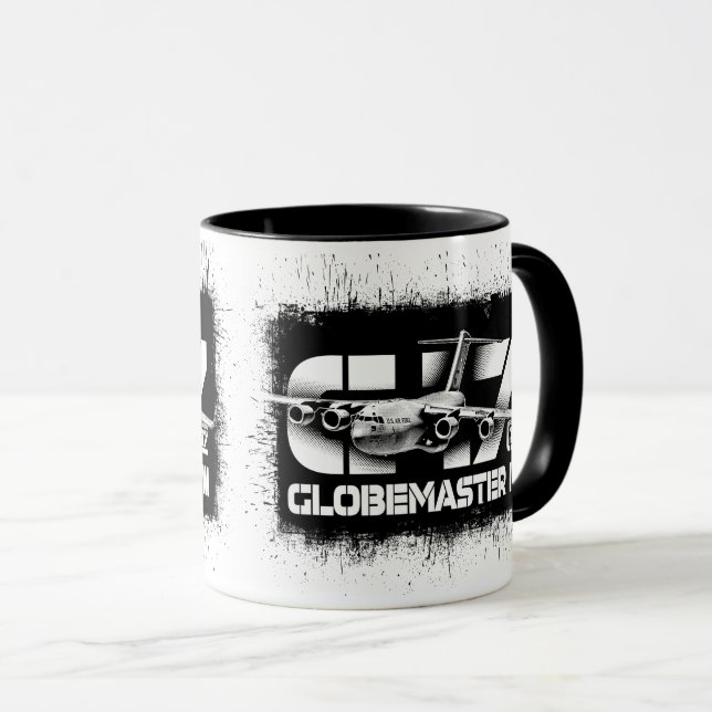 Tasse combinée de C-17 Globemaster III (Devant droit)