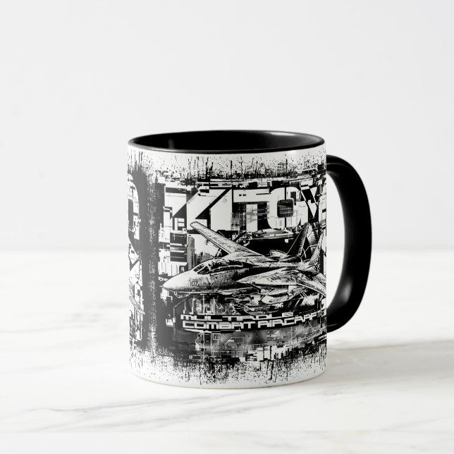 Tasse combinée de F-14 Tomcat (Devant droit)