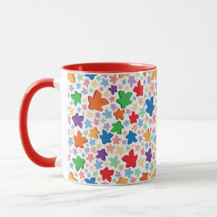 Tasse combinée d'impression de Meeple