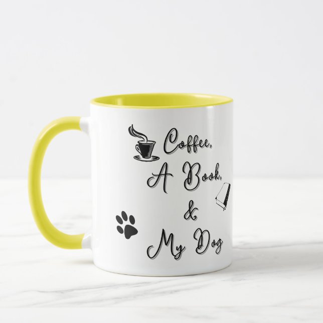 Tasse Combo 325 ml (jaune) (Gauche)