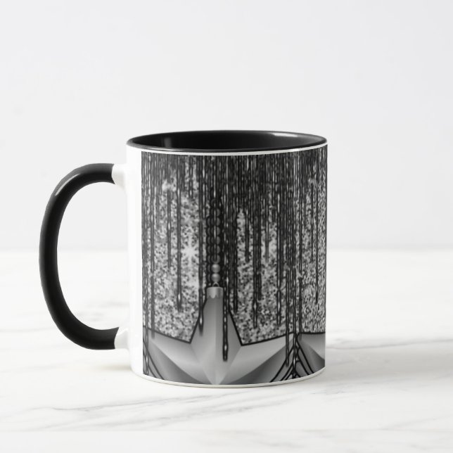 Tasse Combo – Design numérique vibrant, taille par (Gauche)