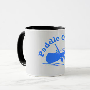Tasse combo gris clair/bleu - Design Paddle On