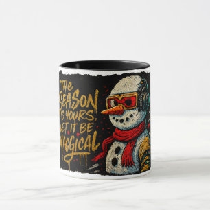 Tasse Combo Magique de Saison de Noël Premium Snow