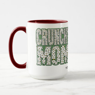 Tasse Combo Texte Personnalisé, 15 oz