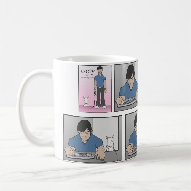 Tasse comique originale de Cody (Gauche)